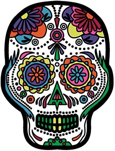 Dia De Los Muertos Mask Golf Ball Marker and Red Rose Hat Clip - sugar skull beach towel