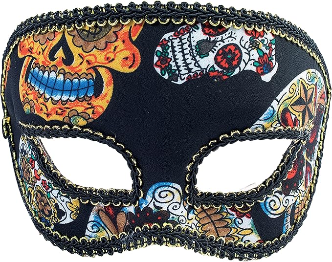 Rubies - sugar skull face mask