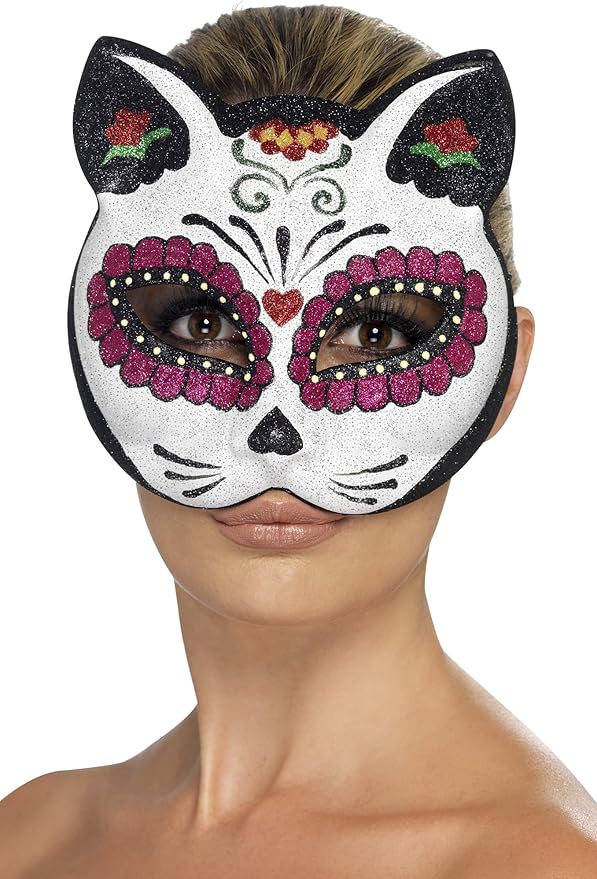 Smiffys - sugar skull face mask