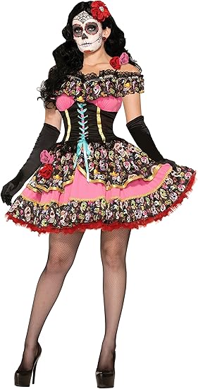 Rubies - sugar skull dress womens