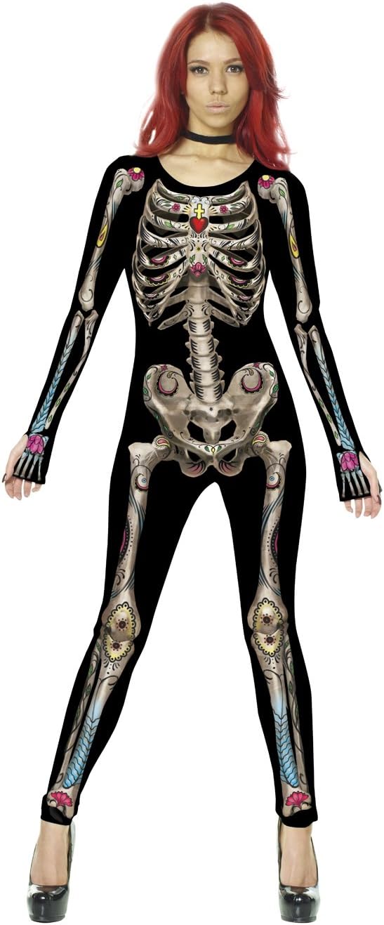 Morphsuits - sugar skull dress womens