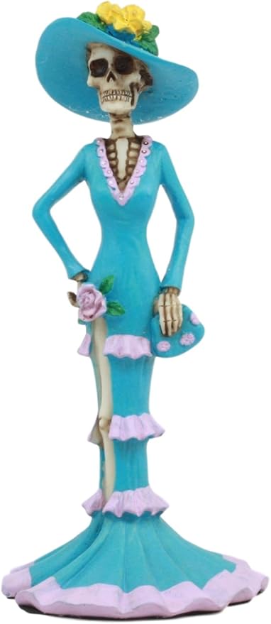 Ebros Gift - sugar skull dress womens