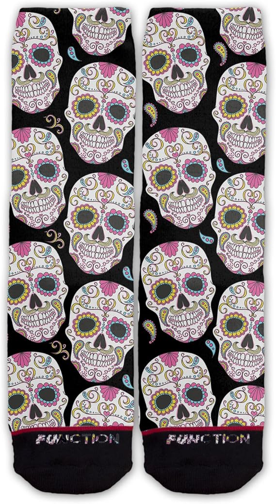 Function Socks - sugar skull socks womens