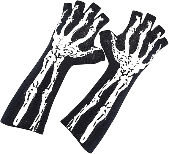 Amscan - sugar skull winter gloves