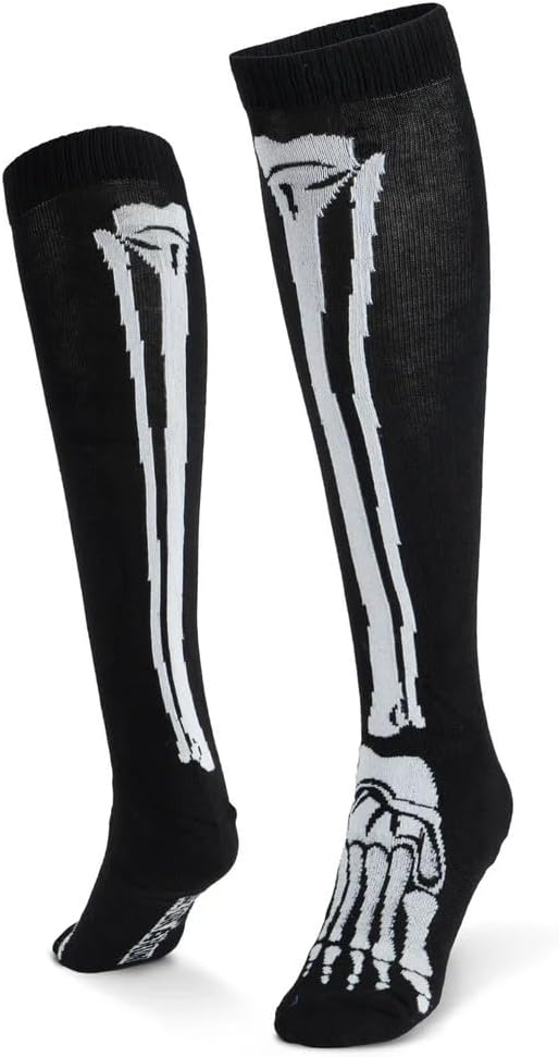 Gone For a Run - sugar skull socks womens
