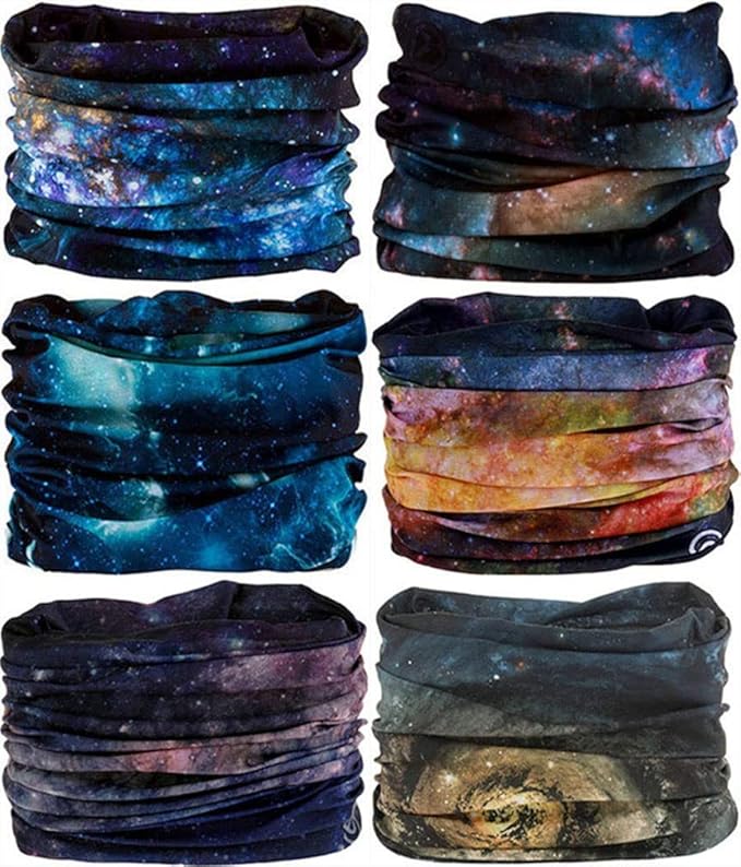 Headband Neck Gaiter Head Wrap Headwear Face Mask Magic Scarf Bandana for Men and Women - sugar skull flower crown