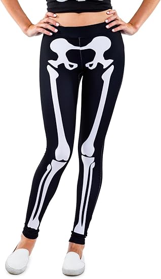 Tipsy Elves - sugar skull leggings for women
