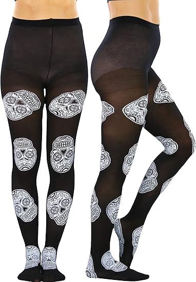 ToBeInStyle - sugar skull boots for women