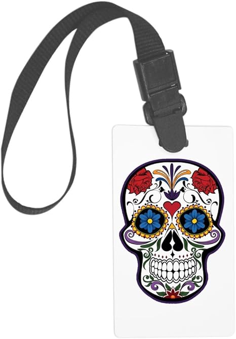 Truly Teague - sugar skull luggage set