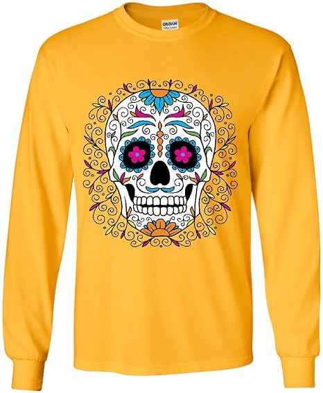 Tee Hunt - sugar skull t-shirt womens