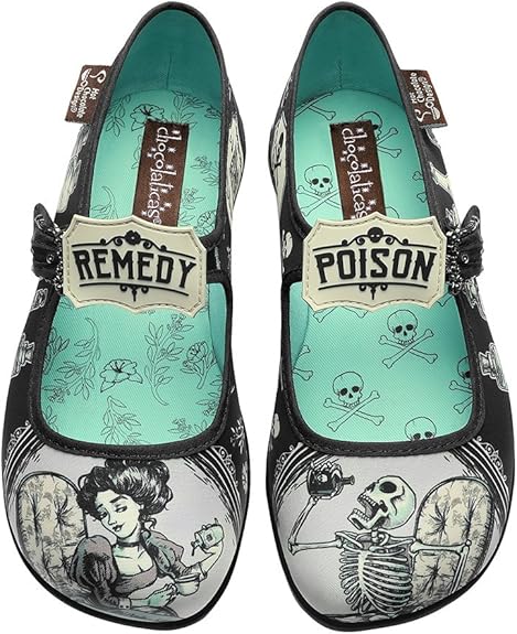 Hot Chocolate Design - sugar skull boots for women