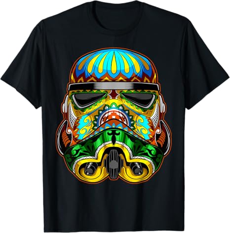 STAR WARS - sugar skull t-shirt womens