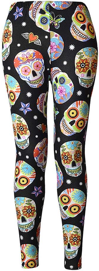 Rantanto - sugar skull leggings for women