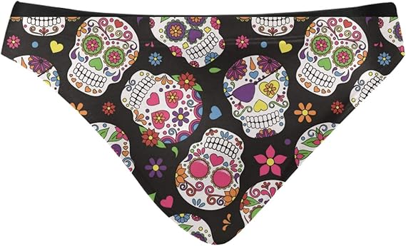 Anyangquji - sugar skull bikini set