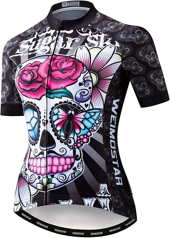 Weimostar - sugar skull coat womens