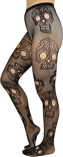 ToBeInStyle - sugar skull leggings for women