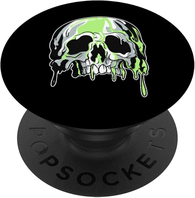 Agender LGBTQ Candle Sugar Skull Pocket Gay Pride PopSockets Grip and Stand for Phones and Tablets - sugar skull candle holder