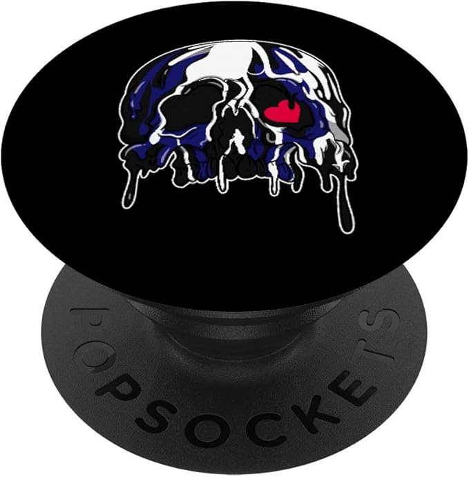 BDSM Kink LGBTQ Candle Sugar Skull Pocket Gay Pride PopSockets Grip and Stand for Phones and Tablets - sugar skull candle holder