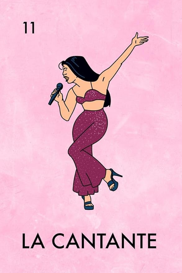 Laminated La Cantante Singer Mexican Lottery Funny Parody Tejano Music Day Of Dead Dia Los Muertos Decorations Mexico Sugar Skull Party Spanish Native Poster Dry Erase Wall Art 12x18 - sugar skull poster print