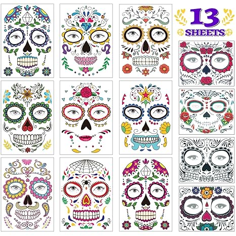 COKOHAPPY - sugar skull face mask