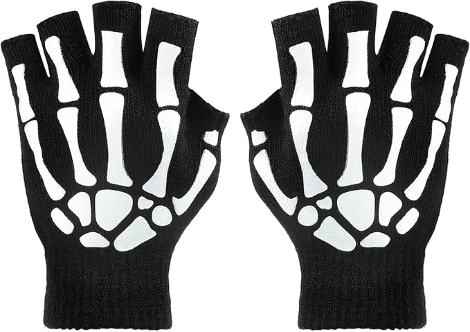 Tatuo - sugar skull winter gloves