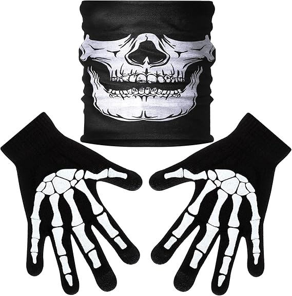 Tatuo - sugar skull winter gloves