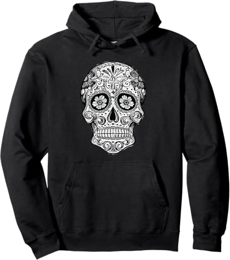 Sugar Skull Gifts - sugar skull hoodie mens