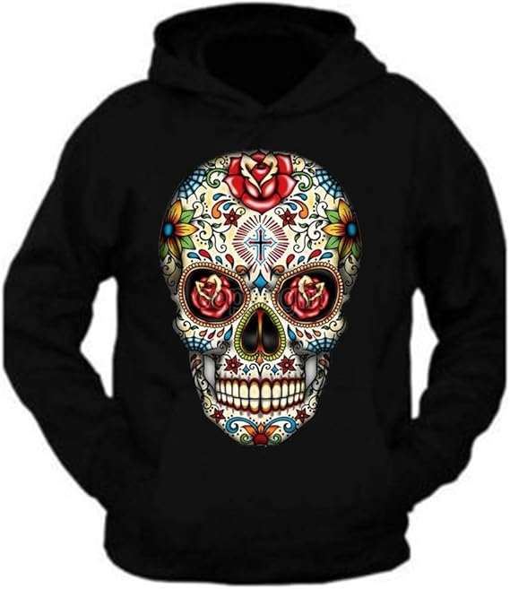 Gawx Tee - sugar skull hoodie mens