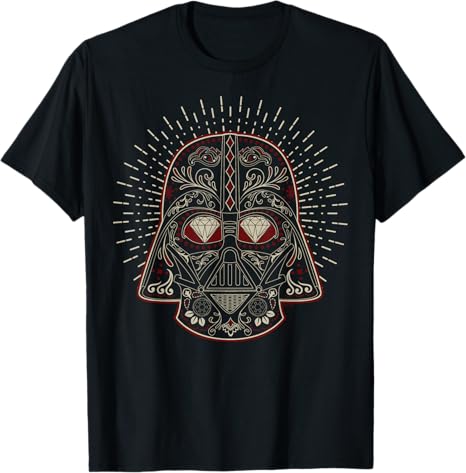 STAR WARS - sugar skull t-shirt womens
