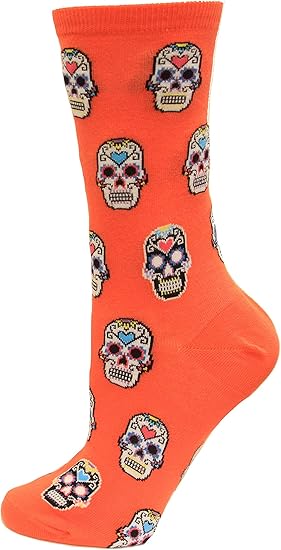 Hot Sox - sugar skull socks womens
