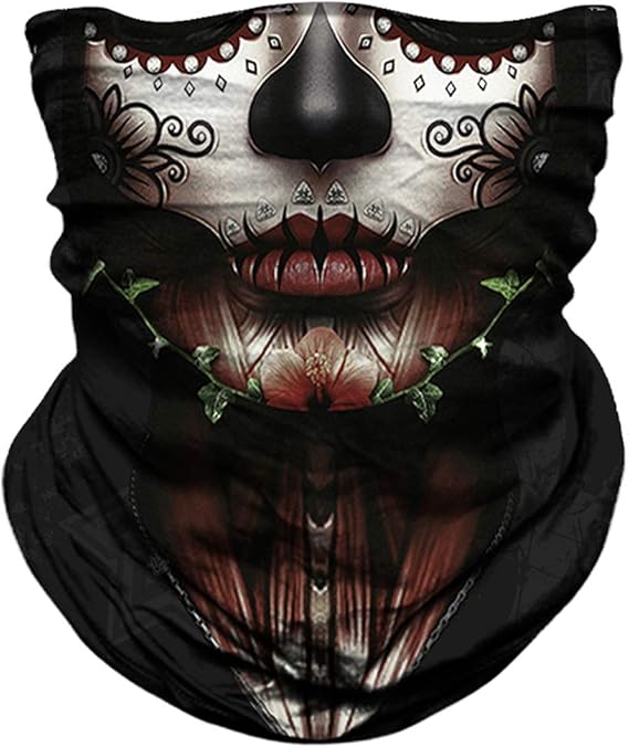 JIEBINGO - sugar skull face mask