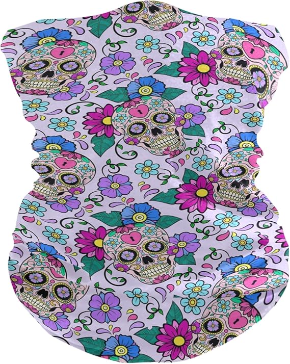 visesunny - sugar skull face mask