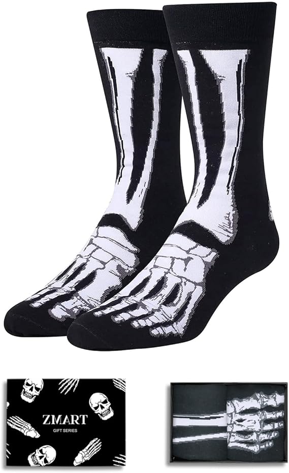 Zmart - sugar skull socks womens