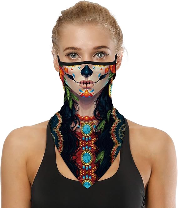 YAYOUREL - sugar skull face mask