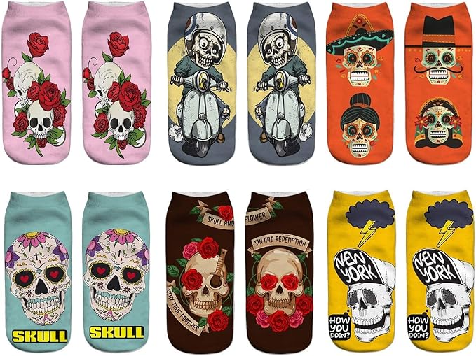 Benefeet Sox - sugar skull socks womens