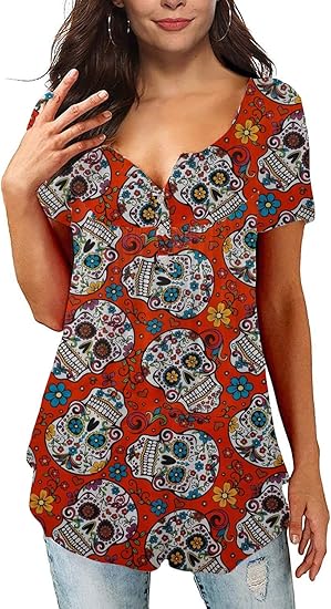 Roshop - sugar skull dress womens