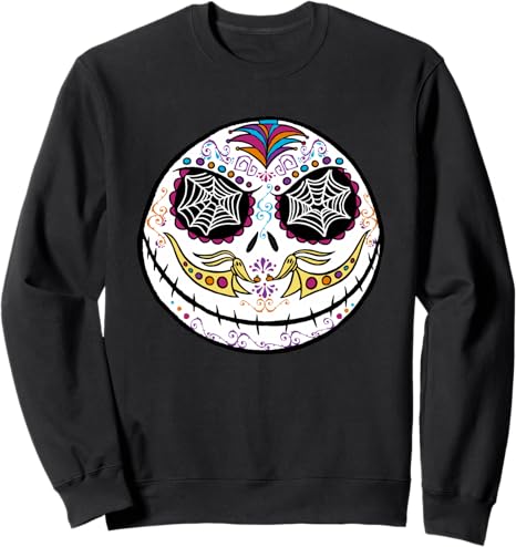 Disney - sugar skull sweatshirt womens