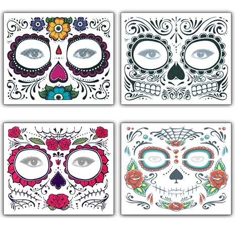 CoutureBridal - sugar skull face mask