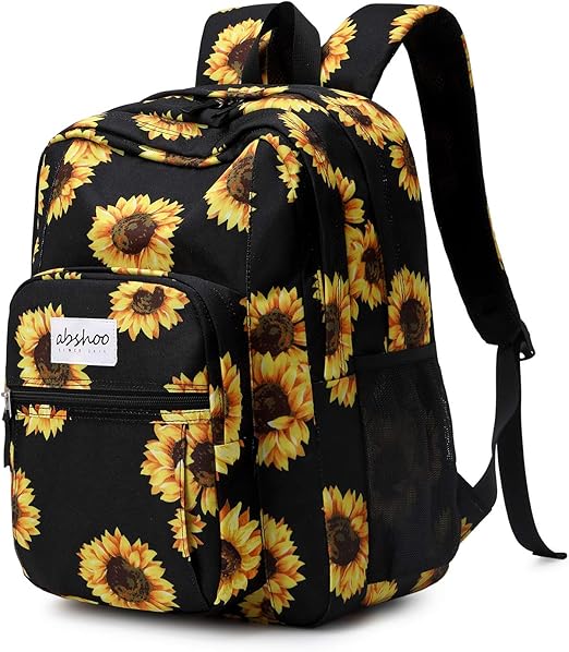 Classical Basic Travel Backpack For School Water Resistant Bookbag - best sugar skull backpack