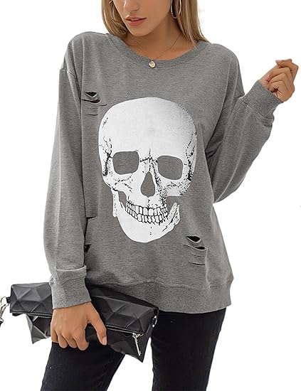 Blooming Jelly - sugar skull hoodie mens