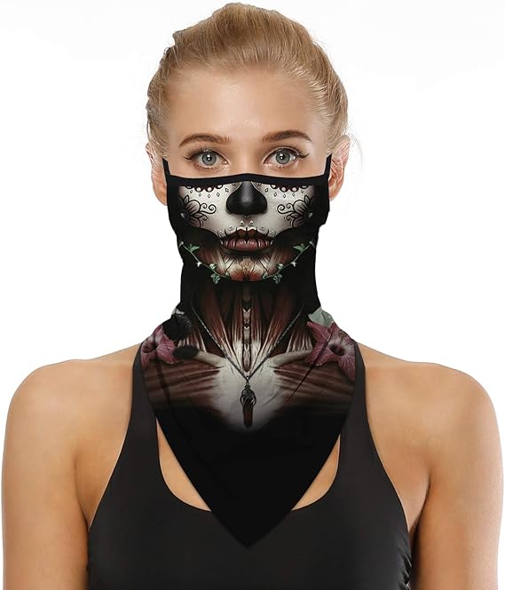 YAYOUREL - sugar skull face mask