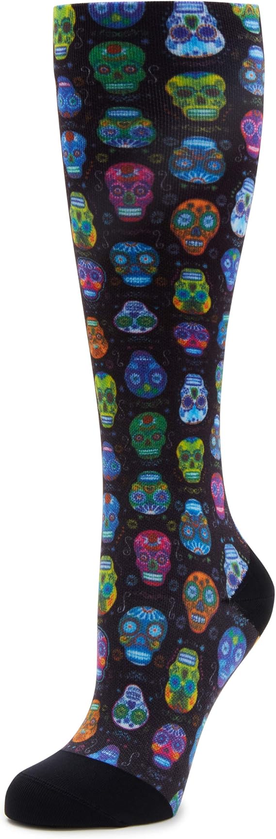 Alegria by PG Lite - sugar skull socks womens