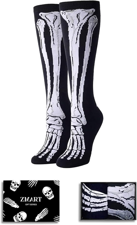 Zmart - sugar skull socks womens