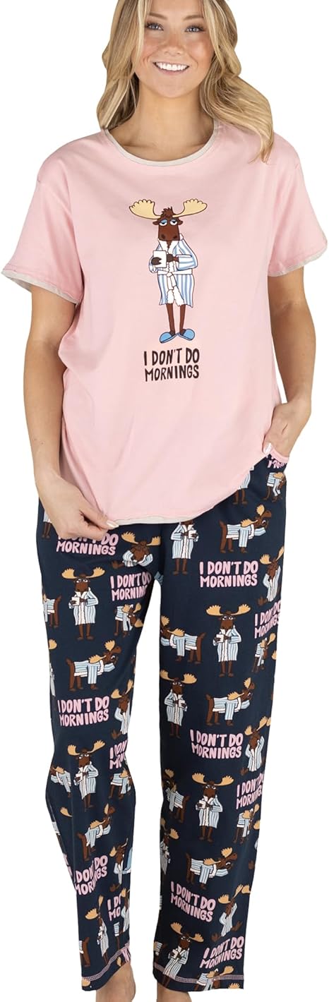 Lazy One - sugar skull pajamas womens