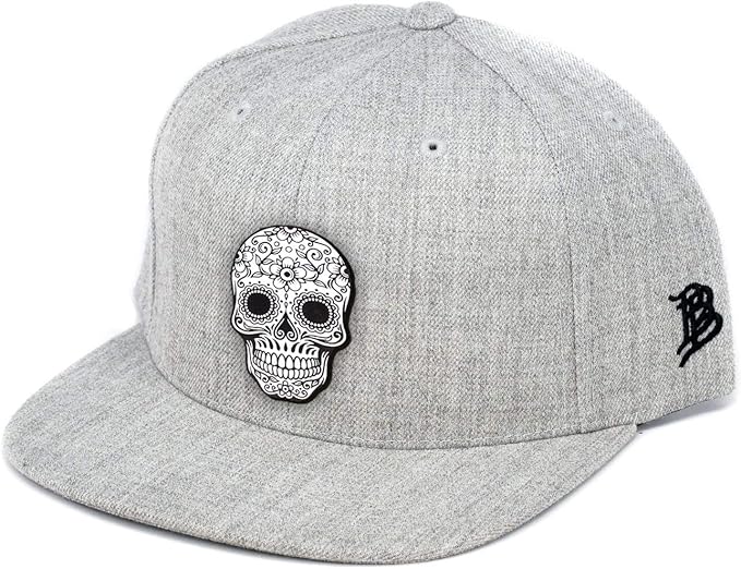 Branded Bills - sugar skull beanie