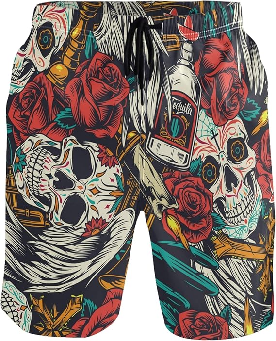 visesunny - sugar skull sneakers womens