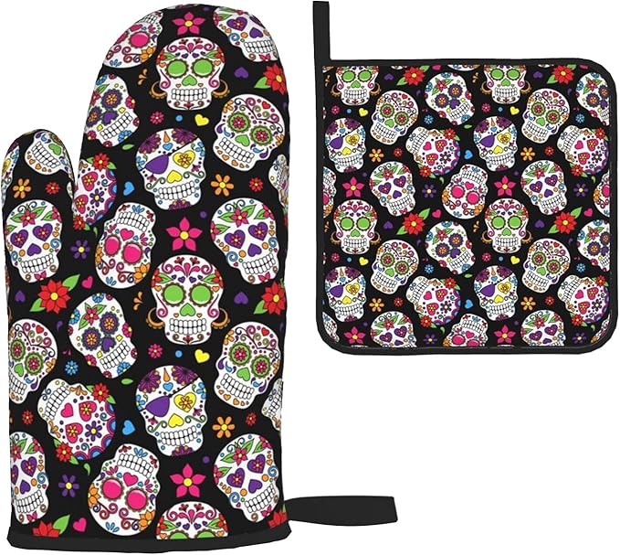 Hitamus - sugar skull socks womens