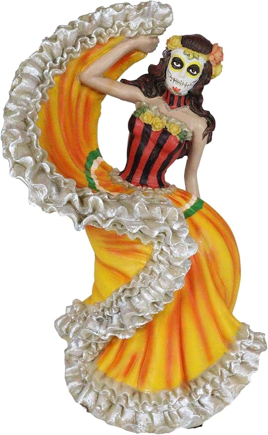 Ebros Gift - sugar skull dress womens