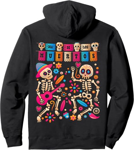 Mexico Mexican Sugar Skull Cinco De Mayo Party - sugar skull hoodie mens
