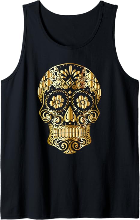 Sugar Skull Gifts For Women Mexican Art - sugar skull t-shirt womens